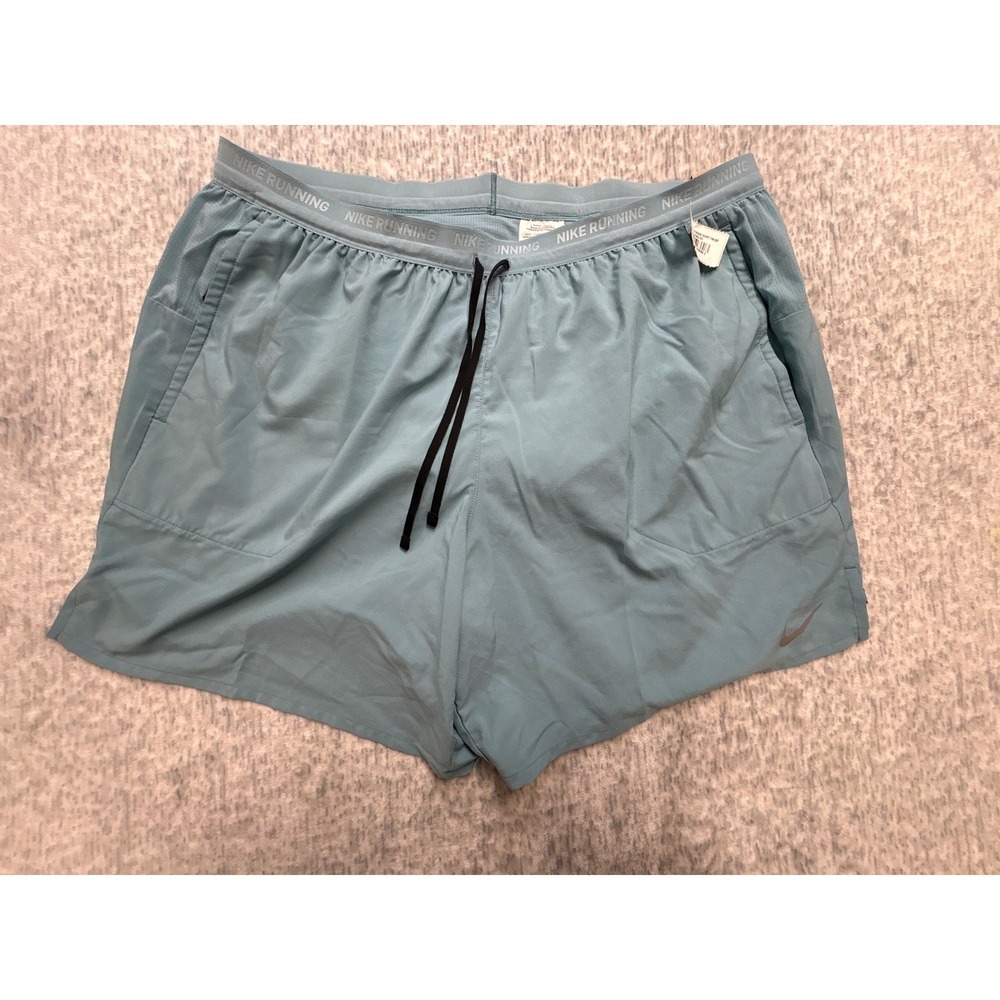 Nike Mens Dri-FIT‎ Stride 7 Inch Running Shorts Blue DM4761-440 XXL NWT